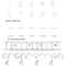 Worksheets for kids - writing missing numbers to 10-2